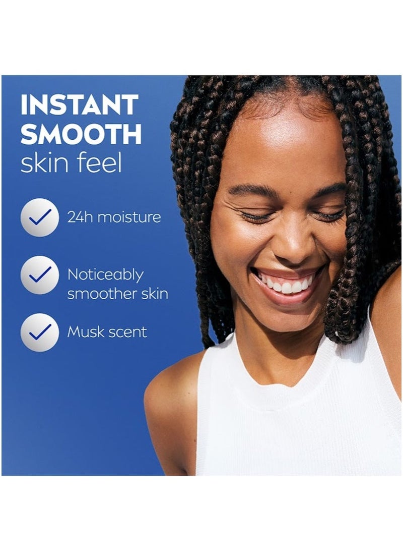 Nivea Pack Of 2 Sensual Musk Body Lotion 400ml - Image 2